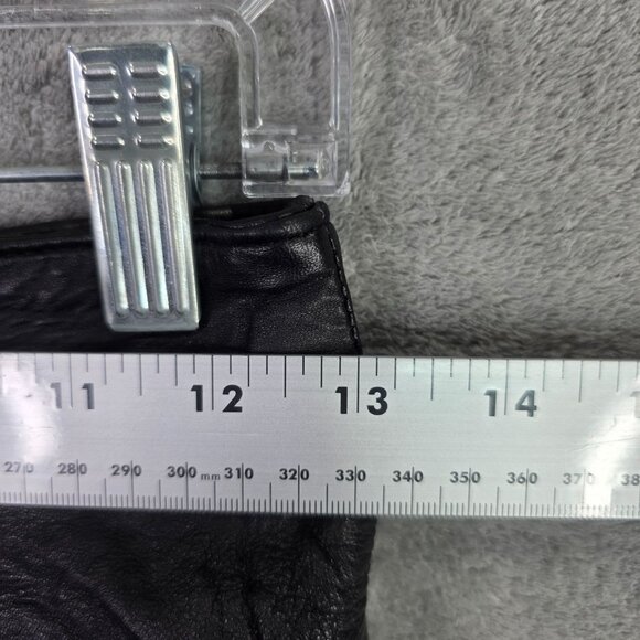 Womens Miss Jacksons Tulsa Lanna Black 100% Leather Pencil Skirt Lined Size 10 - Picture 5 of 8